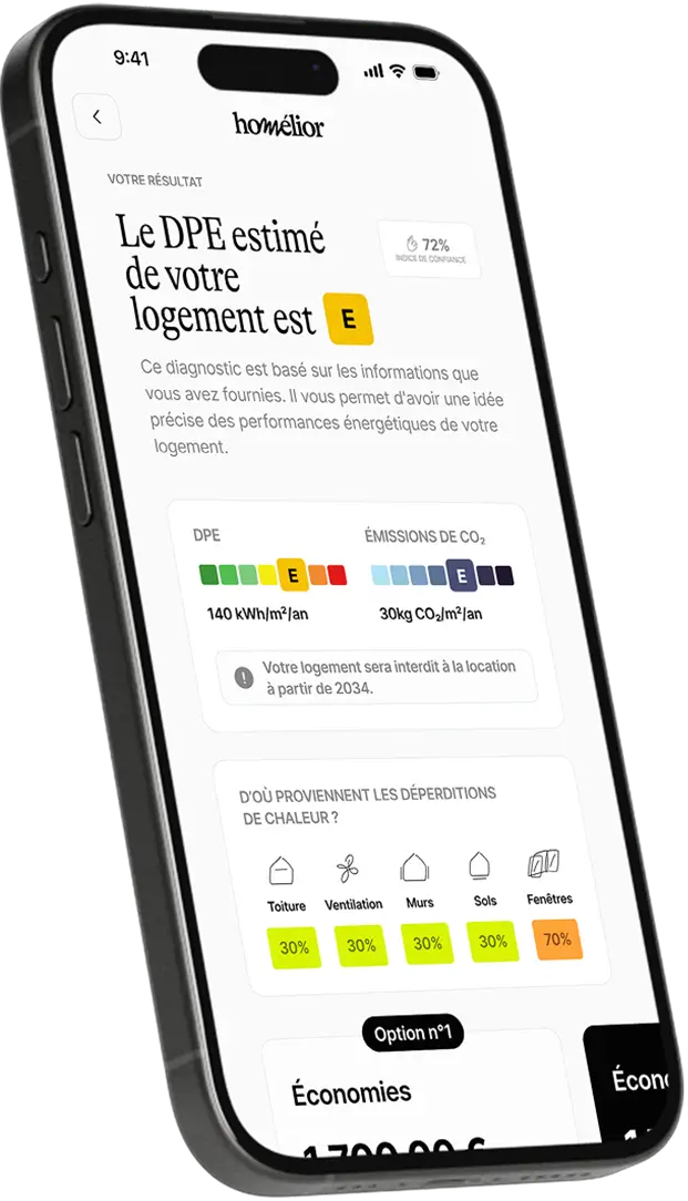 Application de diagnostic DPE